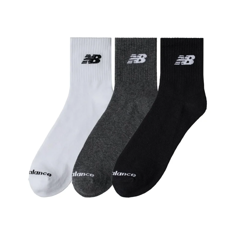 New Balance Unisex Lightweight Ankle Socks 3 Pac