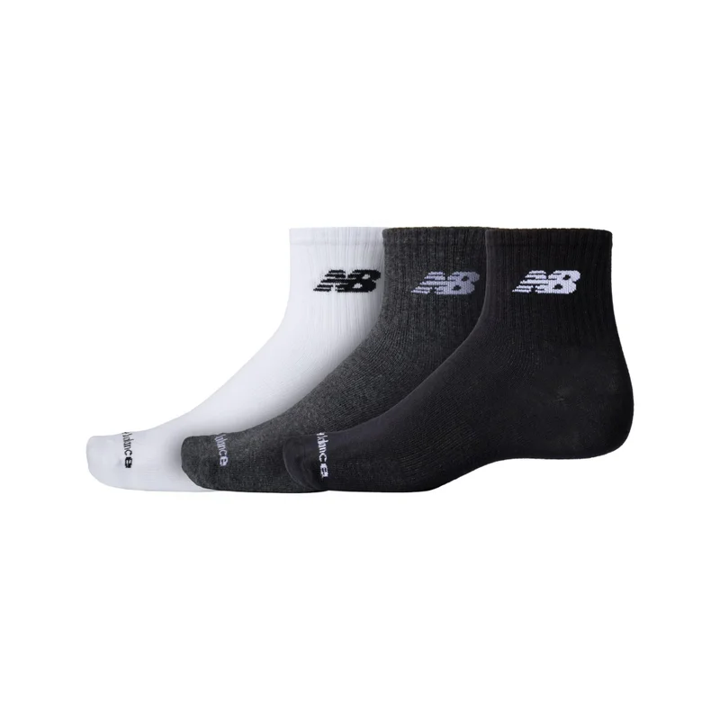 New Balance Unisex Lightweight Ankle Socks 3 Pac
