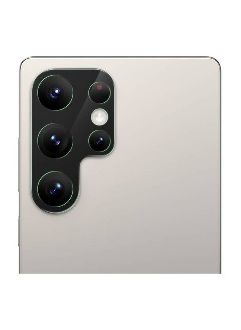 Samsung S25 Plus Acrylic Lens Protector / Anti-Scratch / 9H Diamond Hardness / Full Coverage / High Transparency - Black
