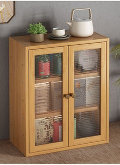 NKX Chinese Style Dining Side Cabinet Tea Rack  with Door  - Image 3