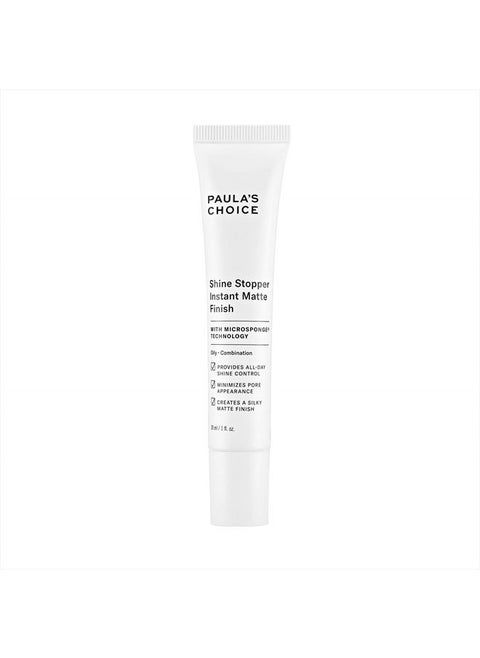 SHINE STOPPER Instant Matte Finish Oil Control Primer, Pore Minimizer for Oily Skin, 1 Ounce