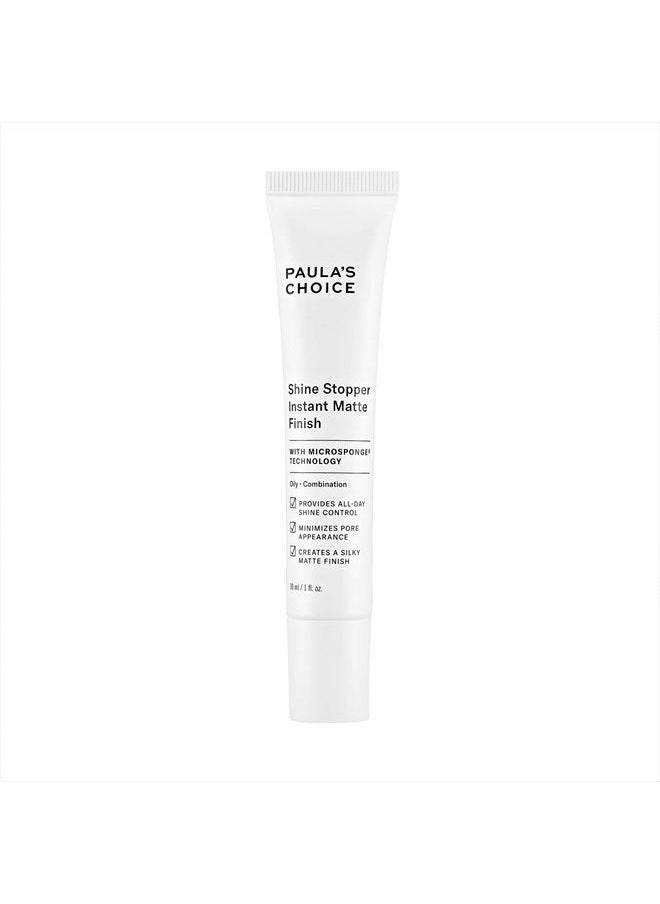 PAULA'S CHOICE - SHINE STOPPER Instant Matte Finish Oil Control Primer, Pore Minimizer for Oily Skin, 1 Ounce - Image 1