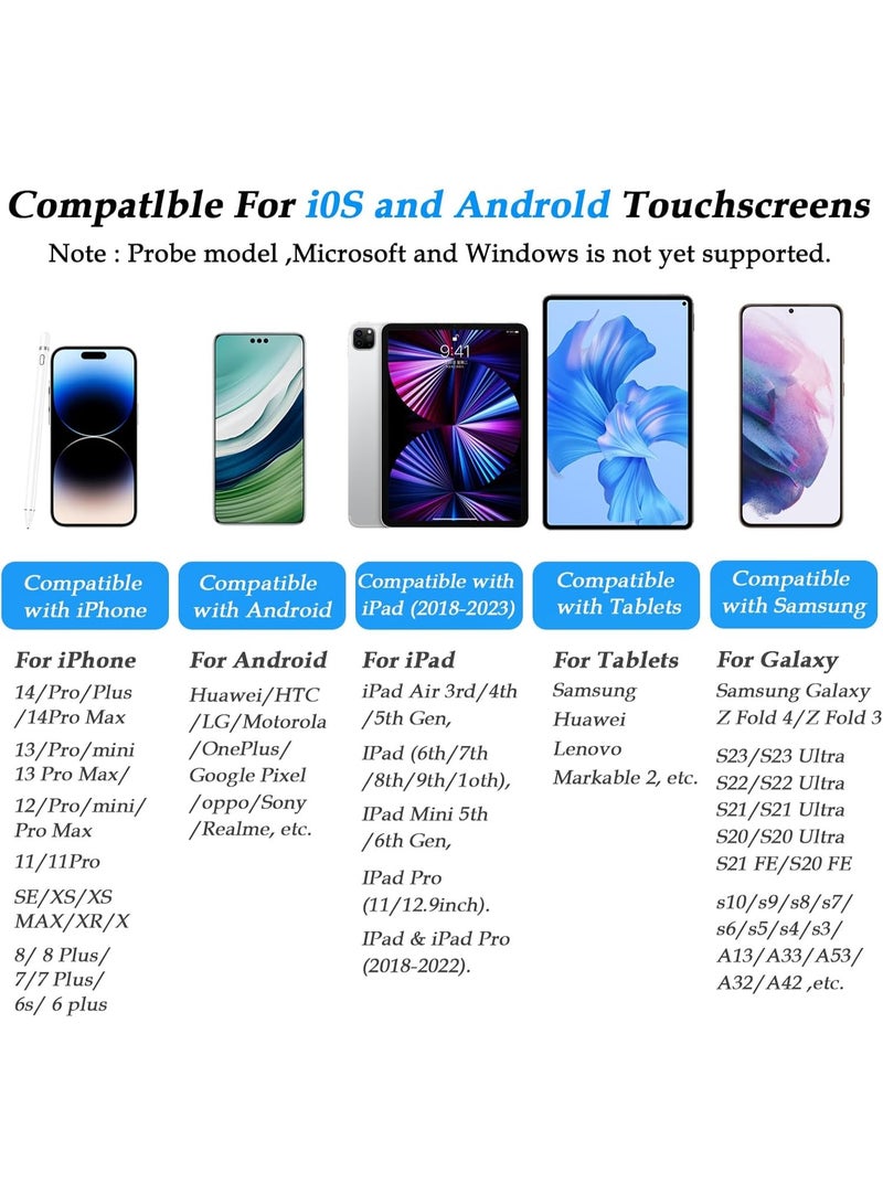 Active Stylus Pen – Precise & Lightweight Touchscreen Pen for iOS, Android, and Tablets - Image 5