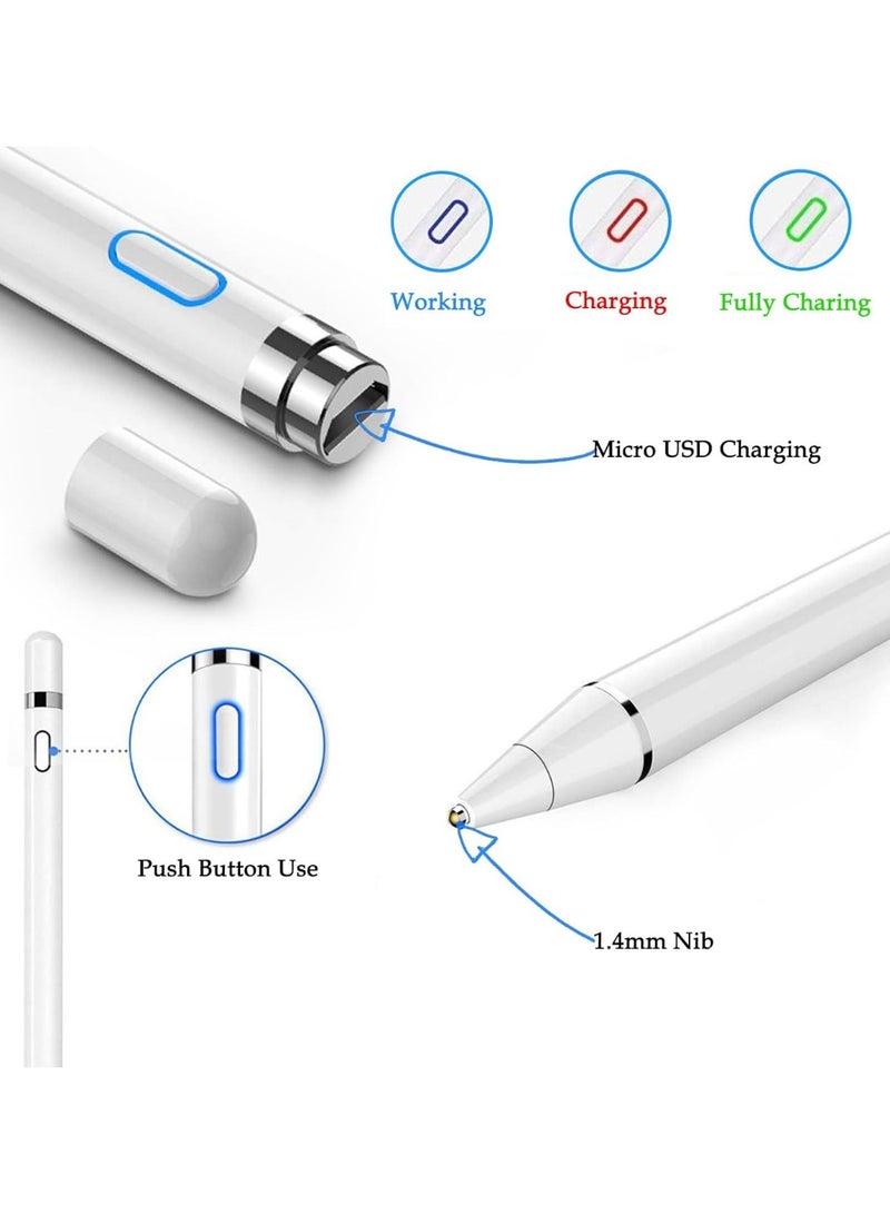 Active Stylus Pen – Precise & Lightweight Touchscreen Pen for iOS, Android, and Tablets - Image 2