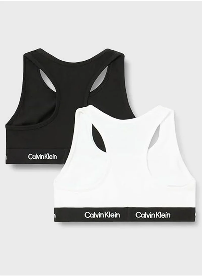 CALVIN KLEIN Kids 2 Pack Assorted Bralette