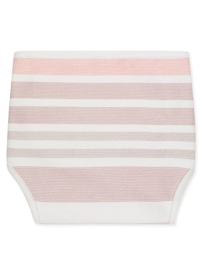 Mi Arcus Printed Adjustable Reuseable Diaper Cover for 0-12 M for Baby Boys Girls Pack of 2 - Pink - Image 3