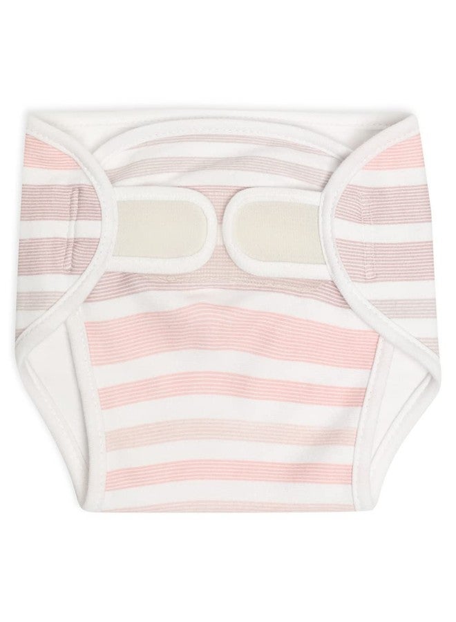 Mi Arcus Printed Adjustable Reuseable Diaper Cover for 0-12 M for Baby Boys Girls Pack of 2 - Pink - Image 4