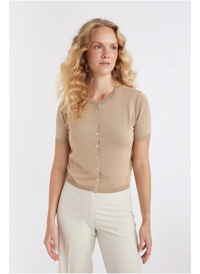DeFacto - Woman Tricot Regular Fit Cardigan - Image 1