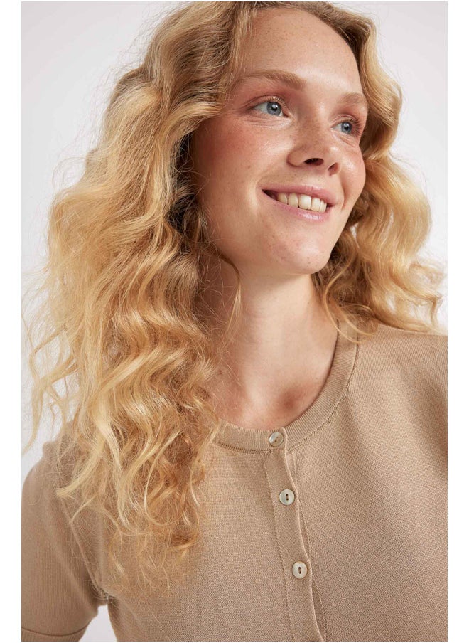 DeFacto - Woman Tricot Regular Fit Cardigan - Image 1