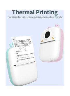NIBEMINENT Mini Pocket BT Thermal Printer Pink  - Image 4