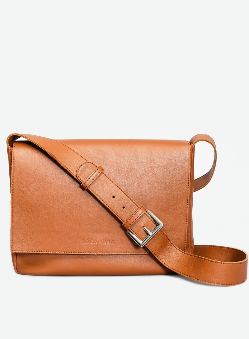 LACAMBRA Premium Handbag Satchel Original Pure Leather LACAMBRA - Image 2