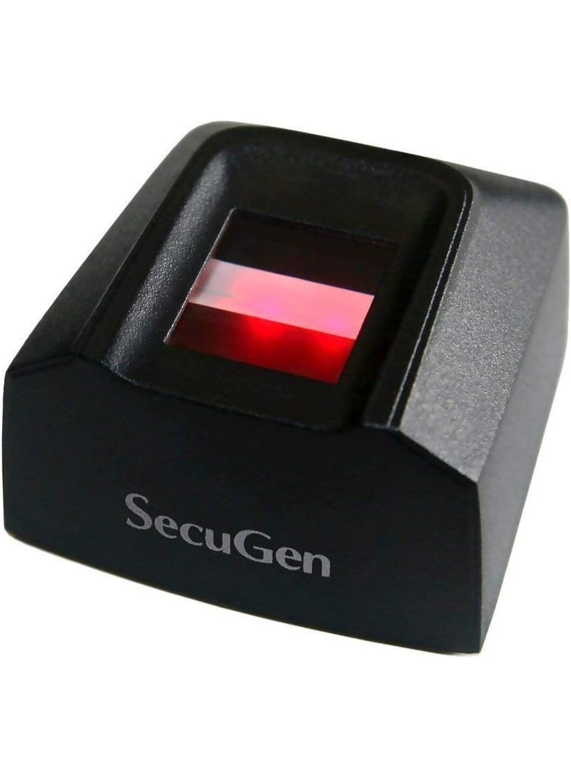 SecuGen Hamster Pro 20 Biometric Fingerprint Scanner, Black - Image 1