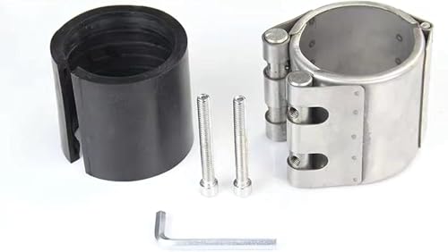 AYCWJZM Pipe Repair clamp,Leak Sealer,Emergency Pipe Repair Kit for Plastic and Metal Pipes (60mm-65mm/2.5 inch) - Image 3