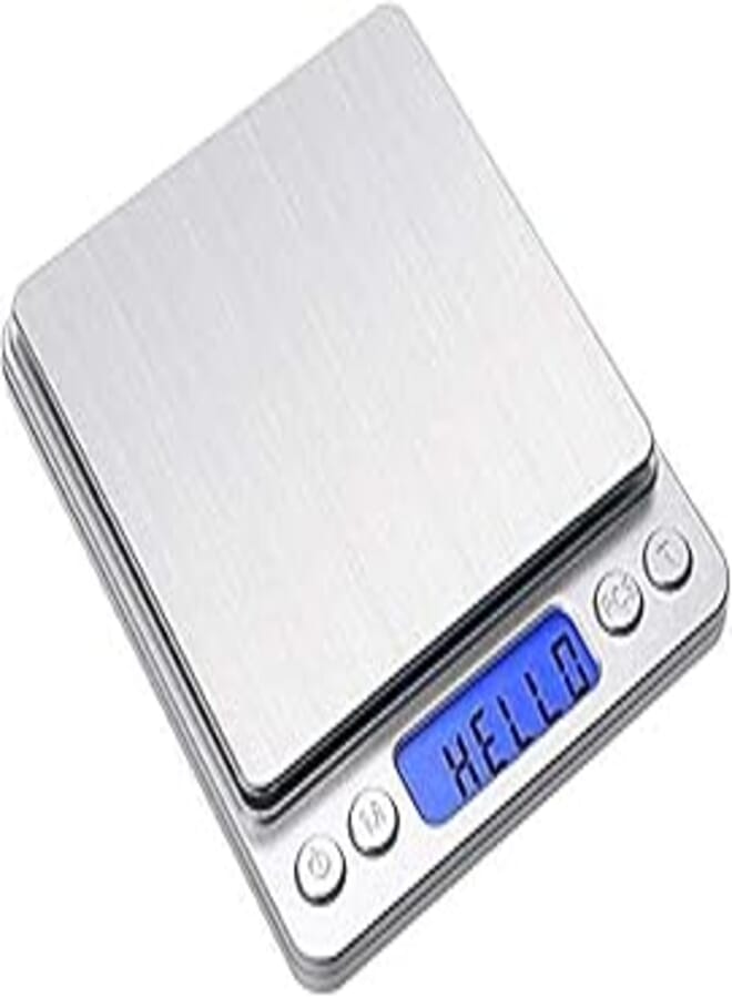 OR Digital Kitchen Mini High Precision Jewelry Weight Scale with Platform, LCD Display, Tare and Pcs Features