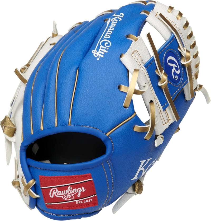 Rawlings سلسلة قفازات لاعبي MLB | قفازات كرة السلة للأطفال والشباب | 10" | جميع فرق MLB - Image 3