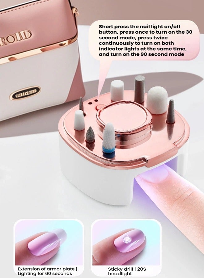 general Nail polishing machine electric nail polisher nail polish removal nail polishing machine nail polish nail lighting all-in-one machine - Image 5