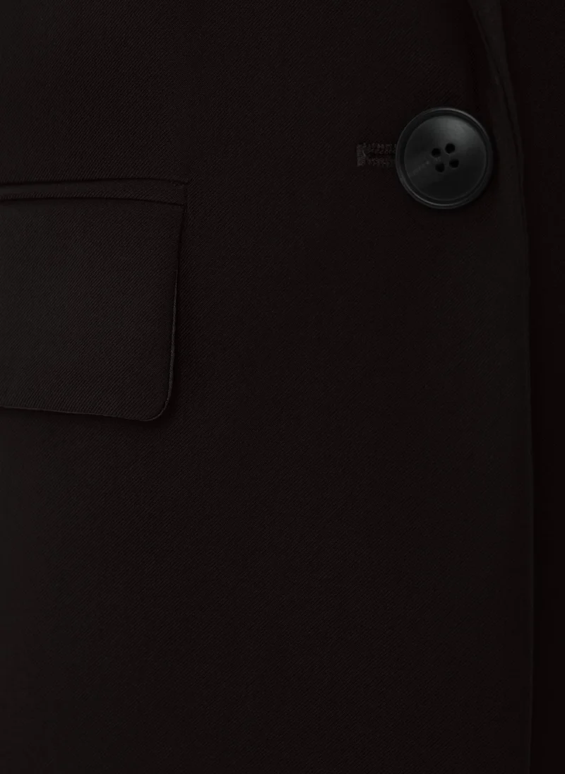 Lichi Straight single-breasted jacket