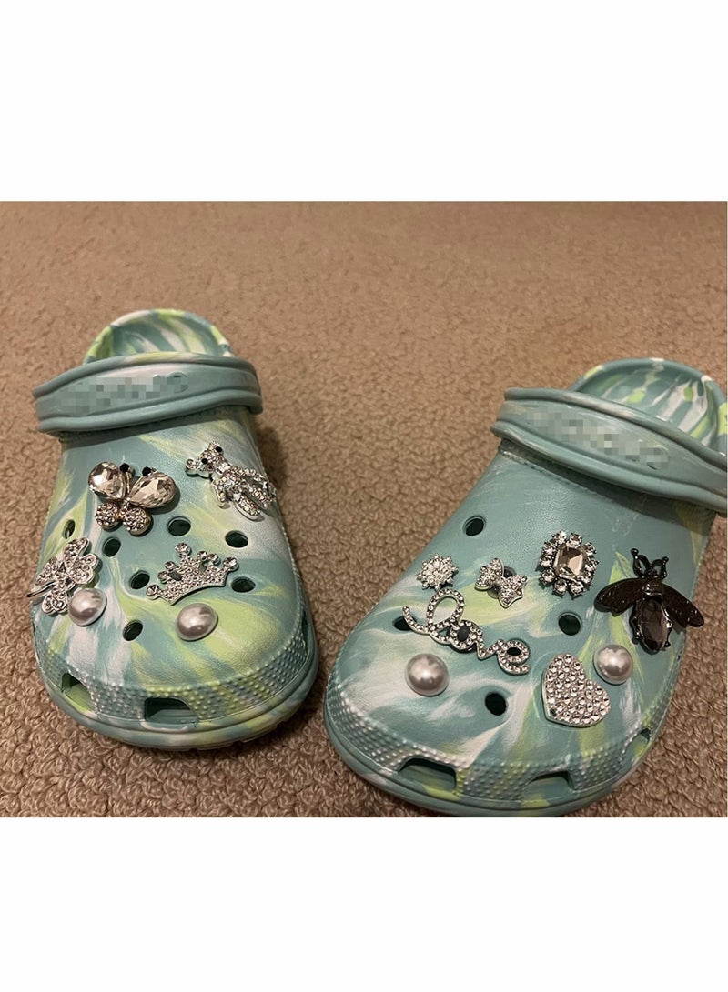 Excefore Shoe Decoration Charms 1 Set Crocs Charm for Hole Hole Shoe Buckle Party Favors ​Mini Charm Bracelet Wristband Decoration for Men Women Kid - Image 3