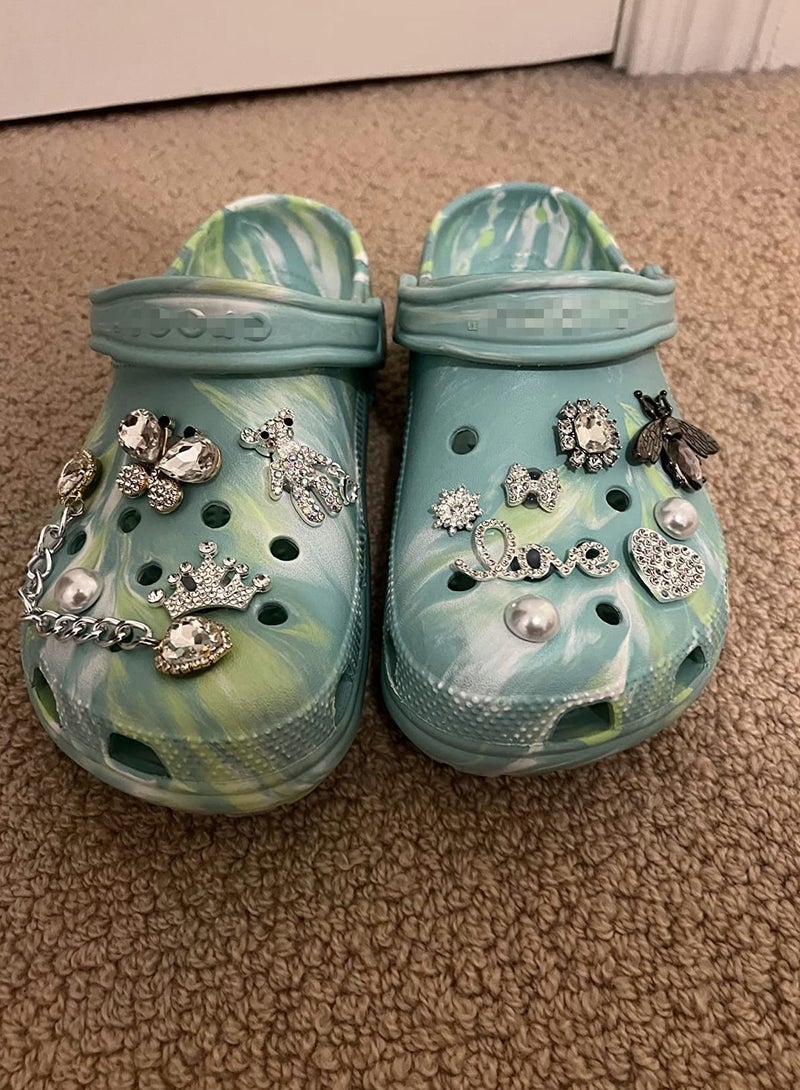 Excefore Shoe Decoration Charms 1 Set Crocs Charm for Hole Hole Shoe Buckle Party Favors ​Mini Charm Bracelet Wristband Decoration for Men Women Kid - Image 4