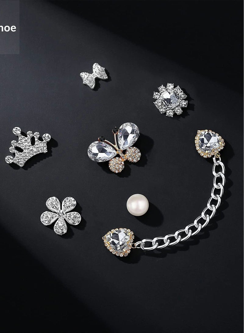 Excefore Shoe Decoration Charms 1 Set Crocs Charm for Hole Hole Shoe Buckle Party Favors ​Mini Charm Bracelet Wristband Decoration for Men Women Kid - Image 5