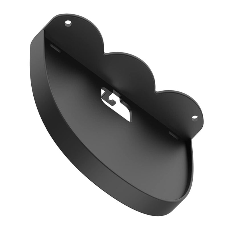 Wall Mounted Audio Rack Bracket Wire Winder Lightweight Space Saving Black 14 8X13 8X4 1CM - Image 2