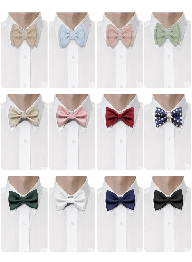 BEWDIO Navy Blue Bow Ties for Boys Pre Tied Toddler Bow Tie Adjustable Kids Baby Bowties for Wedding Party (57-01) - Image 3