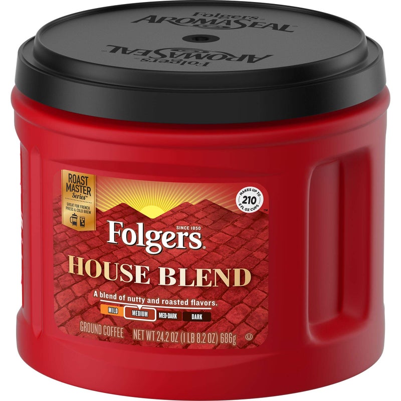 Folgers House Blend Medium Roast Ground Coffee, 24.2 Ounces - Image 3