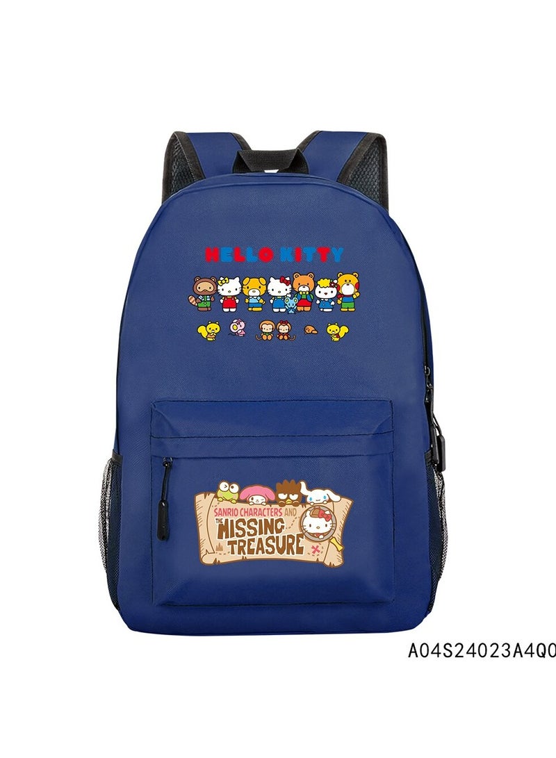 Unlock your two-dimensional! Trendy anime hot-printed backpack! - Image 1