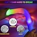 LifBetter 70 Pcs Foam Glow Sticks BulkLed Glow Sticks with 3 Modes Colorful FlashingLong Life Battery Glow In The Dark Party Supplies for WeddingsPartiesFestivalsSporting Events - Image 4