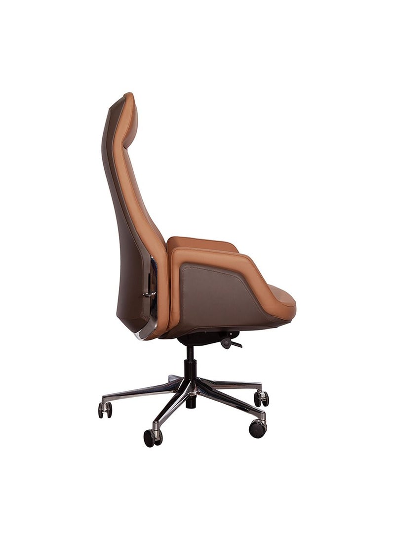 HUIMEI Huimei GW-1803-A High Back Office Chair Brown Color  - Image 3