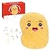 Dalycro Positive Nuggets Plush with Sound Funny Stuffed Doll Toy for Teens and Women Cute Chicken Plush Gift for Birthdays Halloween Positive Nuggets - Image 2