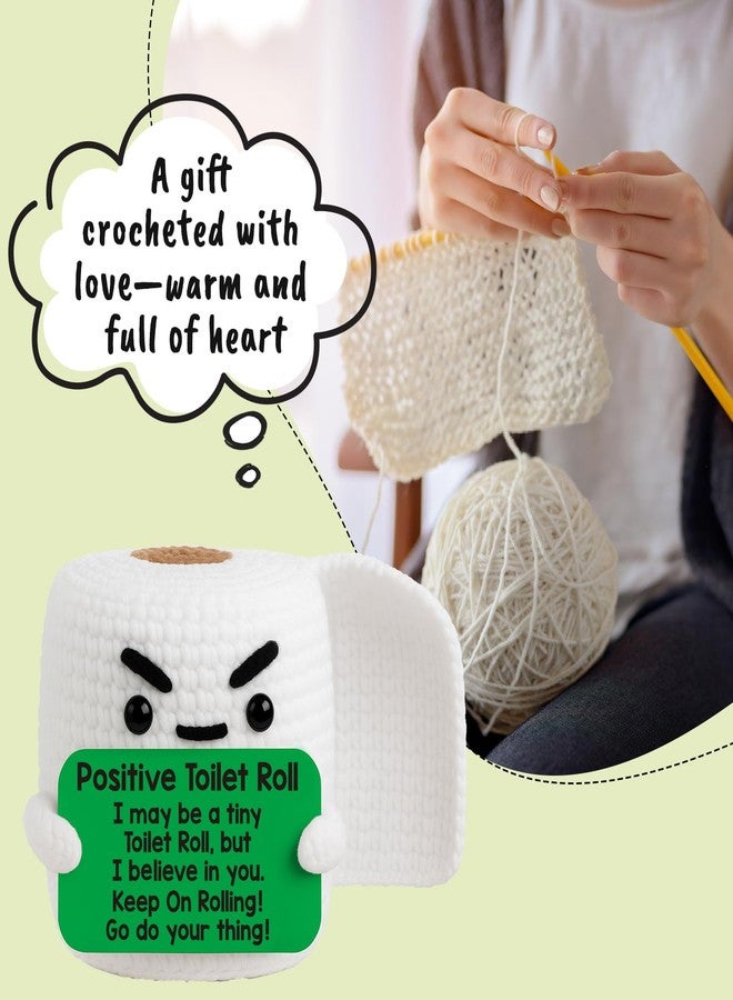 TuSuQing Funny Positive Crochet Animals Christmas Stocking Stuffers Gifts for Men Women Friend Brother Coworker Man Birthday Small Gag Handmade Knitted Cute Relaxing Gifts - Image 3
