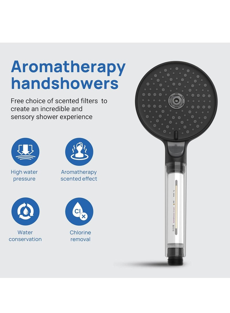 Oasisgalore 3-Mode Handheld Shower Head with Chlorine Filter for High-Pressure, Water-Saving  - Image 5