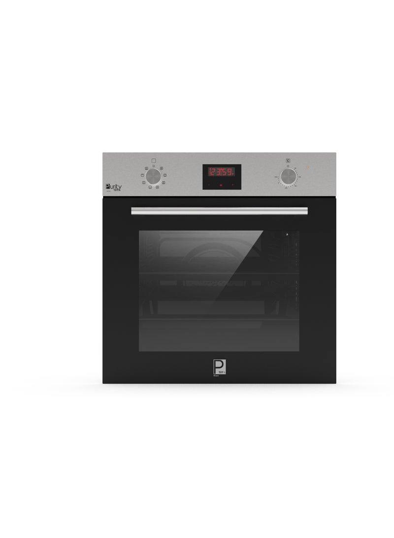Purity Built-in Oven, Electric, 60 cm, Digital, Cooling Fan, OPT60EED - Silver