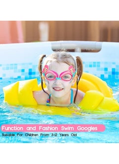 SportQ Anti-Fog Swimming Goggles for Kids Age 3-14, Cute Design Funny Swimming Goggles for Kids Anti-Fog, Waterproof, Protection Lens, UV Protection, Earplugs  - Image 5