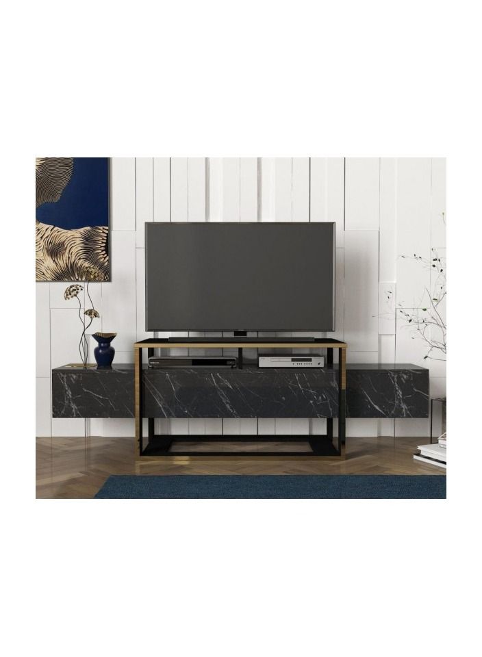 سحابة طقم طاولة تلفزيون وطاولة قهوة Bianaco – أناقة عملية بتصميم عصري - Image 4