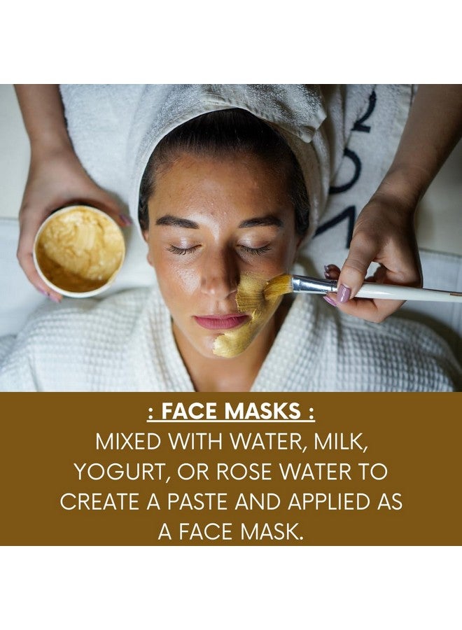 mGanna 100% Natural Ubtan Face Pack Powder and facial Mask for smooth Spotless Glowing Skin 0.5 LBS / 227 GMS - Image 3