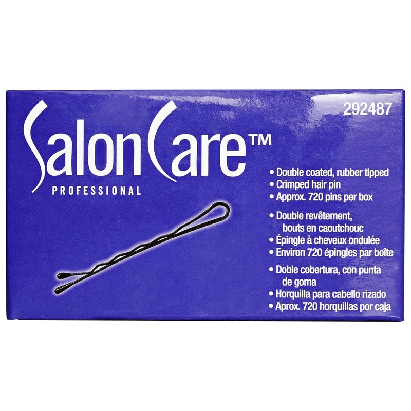 Salon Care Professional Supreme Black Bobby Pins 720 Count - Image 1