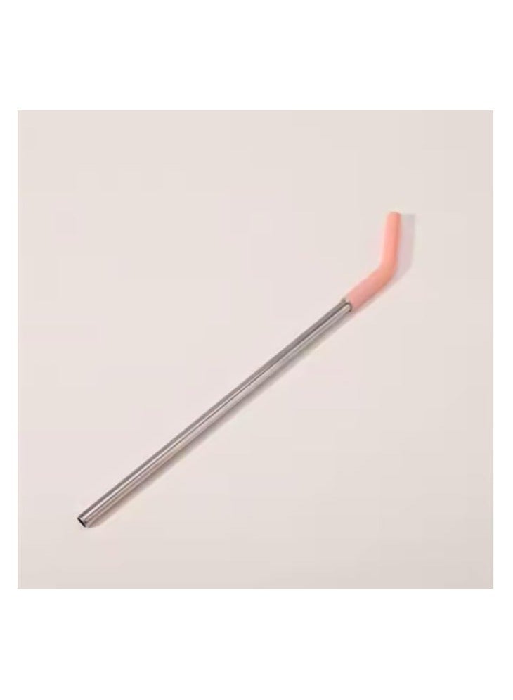 زجاجة مياه كبيرة مفرغة من الهواء من الستانلس ستيل سعة 1000 مل، كوب قهوة معزول بمقبض وماصة، كوب مزدوج الجدار للمشروبات الساخنة والباردة، ثيرموس خارجي، مانع للتسرب (فوشيا) - Image 3