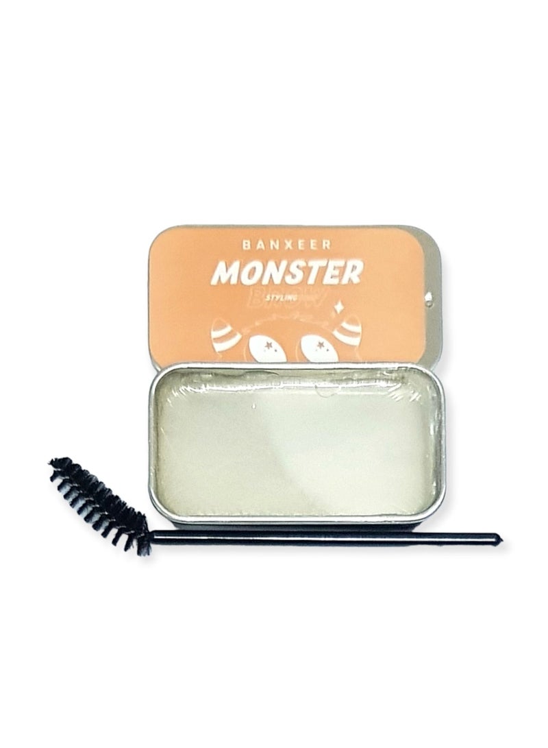 Banxeer Eyebrow Styling Gel Soap With Brush Clear