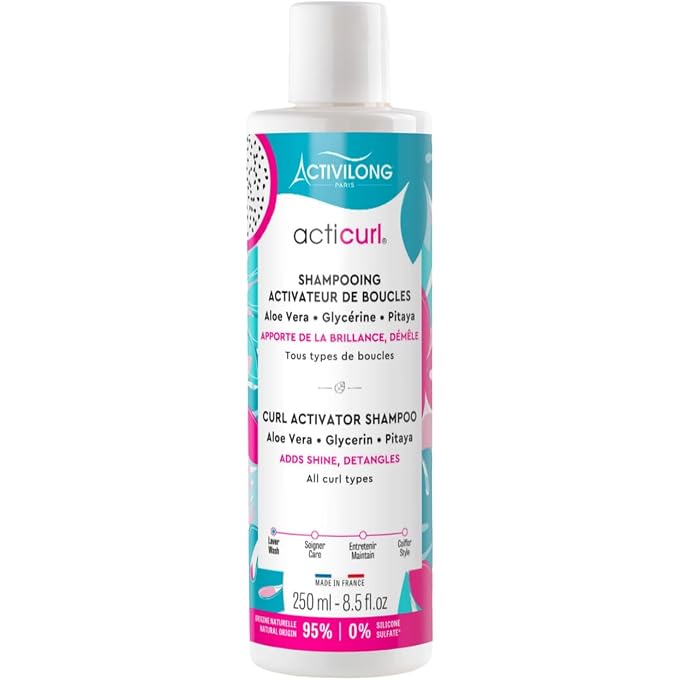 ACTIVILONG Acticurl Hydra Curl Activator Shampoo Pitaya Glycerin Aloe Vera 250 ml - Image 1