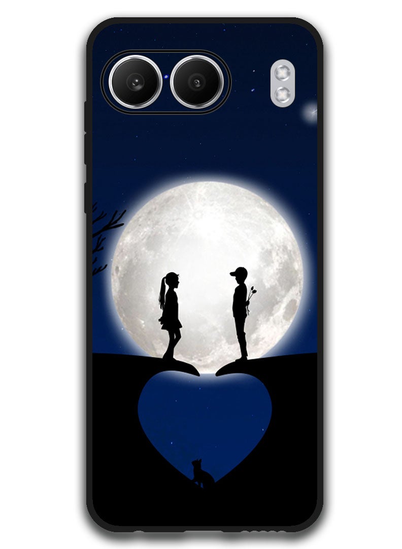 Theodor Protective Case Anti Scratch Shock Proof Bumper Cover For OnePlus Nord 4 Couple heart - Image 1