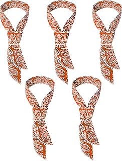 Bellady Bellady Cooling Neck Wraps Ice Bandanas for Summer, Indoor, Outdoor Cooler Headband,Orange  - Image 1