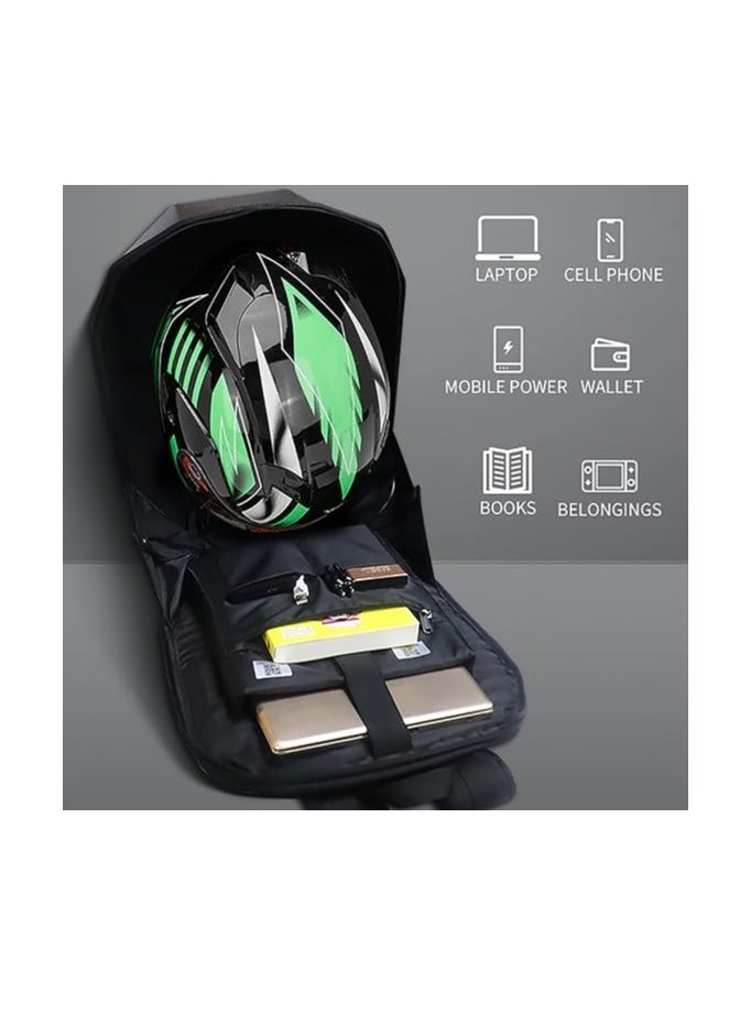 TIGER Smart LED Backpack for Kids – Cool School Backpack with LED Lights, USB Charging Port, Laptop Compartment, Waterproof & Durable – Perfect Christmas Gift for Boys - Image 2