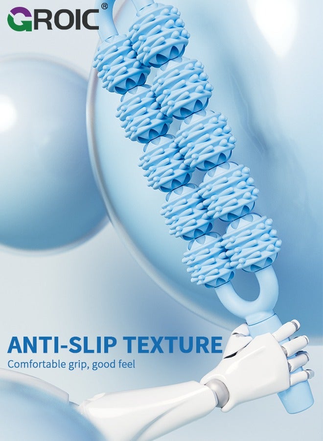 جرويك Muscle Roller, Massage Roller Stick for Athletes, Help Reducing Muscle Soreness Cramping Tightness Leg Arms Back Calves Muscle Massager Therapy Massage Tools Leg Roller Deep Tissue Muscle Massager - Image 3