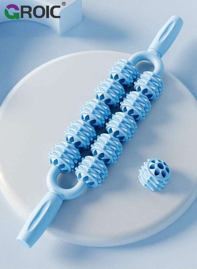 جرويك Muscle Roller, Massage Roller Stick for Athletes, Help Reducing Muscle Soreness Cramping Tightness Leg Arms Back Calves Muscle Massager Therapy Massage Tools Leg Roller Deep Tissue Muscle Massager - Image 1