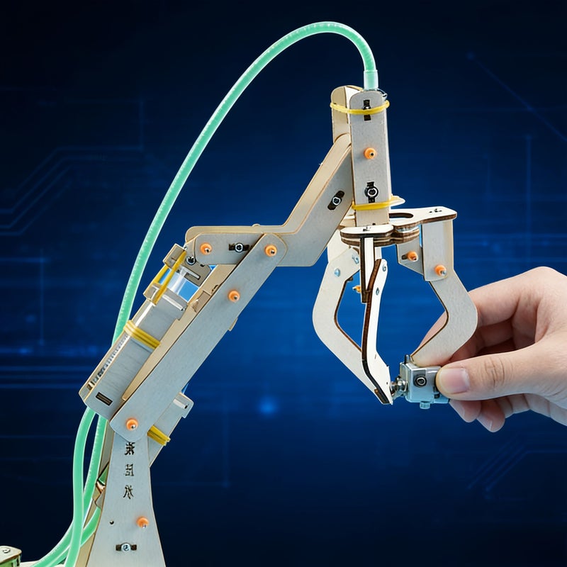 Three Jaw Hydraulic Wood Robotic Arm Kit - Image 3