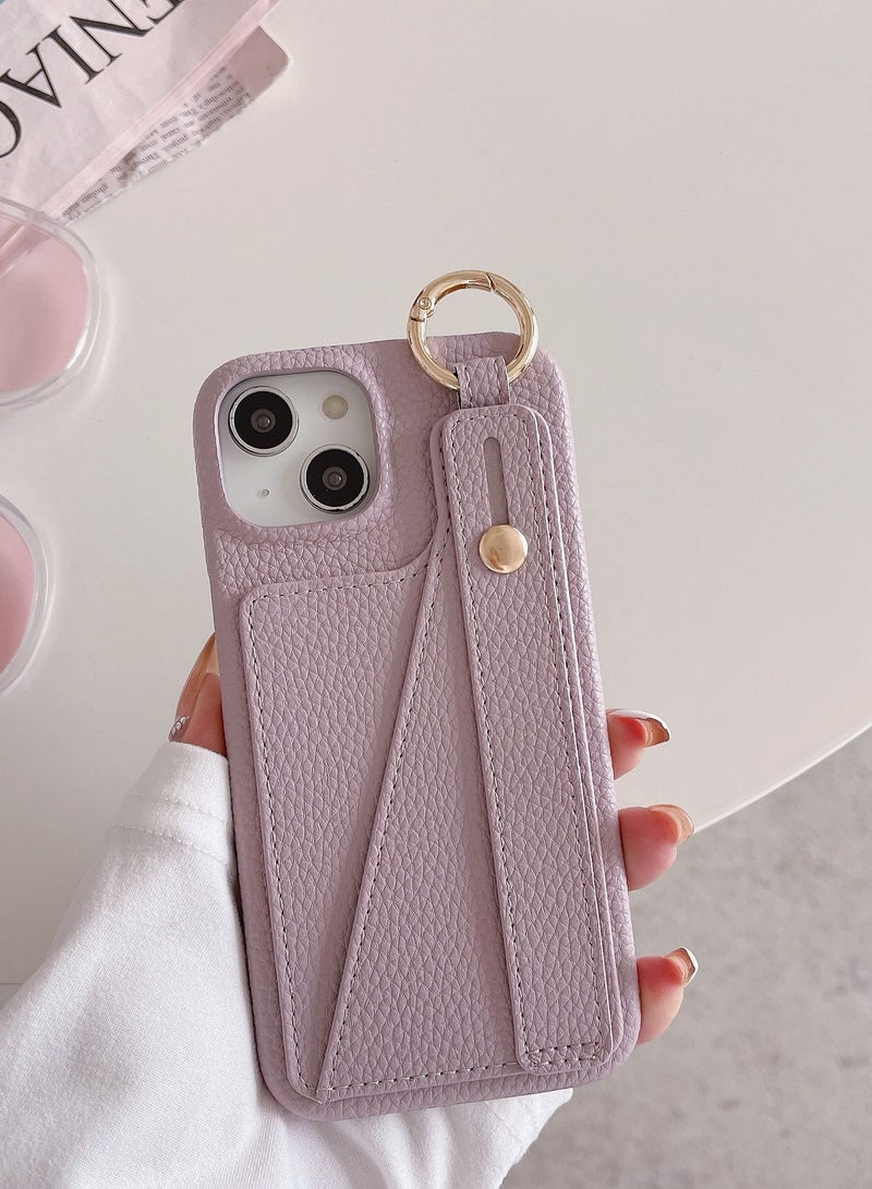 Suteni Back Cover Card Slots Leather Phone Case for iPhone