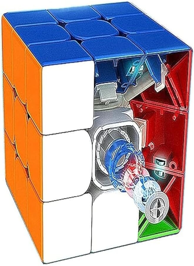 Generic - Moyu RS3M 3X3 Magnetic Speed Cube Stickerless Maglev RS3 M Version 3x3x3 Puzzle Magic Cubes - Image 1