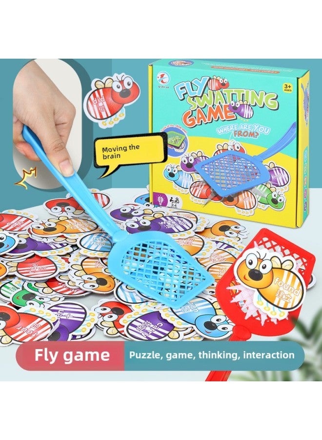 Children's Fun Fly Shooting English Multiplication Formula Desktop Game Family Parent-child Puzzle Interactive Learning-Specifications:Multiplication Version  - Image 2